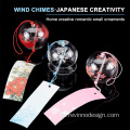 زنگ های بادی شیشه ای ژاپن برای هدیه تولد آویزان